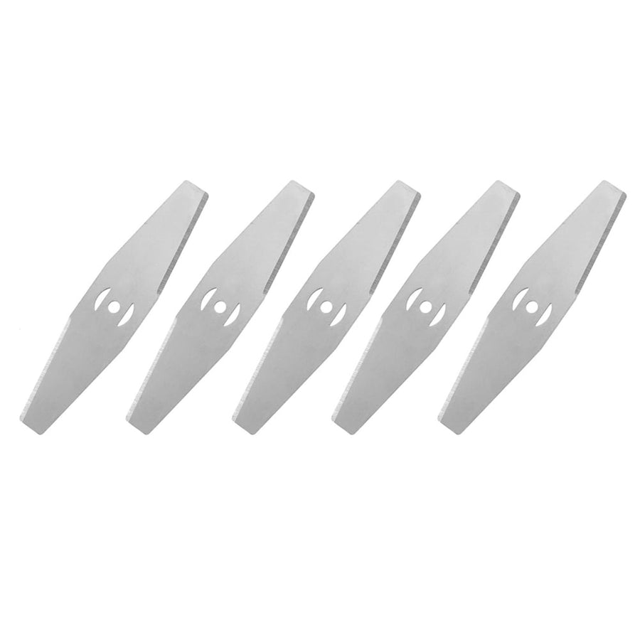 5 PCS Weed Wacker Eater Metal Blades, Universal Grass String Trimmer attachments Silver