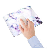 Ergonomic Mouse Pad with Wrist Support Cute Cloud Shape Wrist Pad Memory Cotton Keyboard Hand Rest Non Slip Wrist Pad Non-Slip Mousepad for Computer Laptop A - Side View