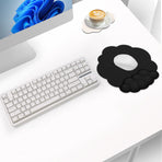 Ergonomic Mouse Pad with Wrist Support Cute Cloud Shape Wrist Pad Memory Cotton Keyboard Hand Rest Non Slip Wrist Pad Non-Slip Mousepad for Computer Laptop I