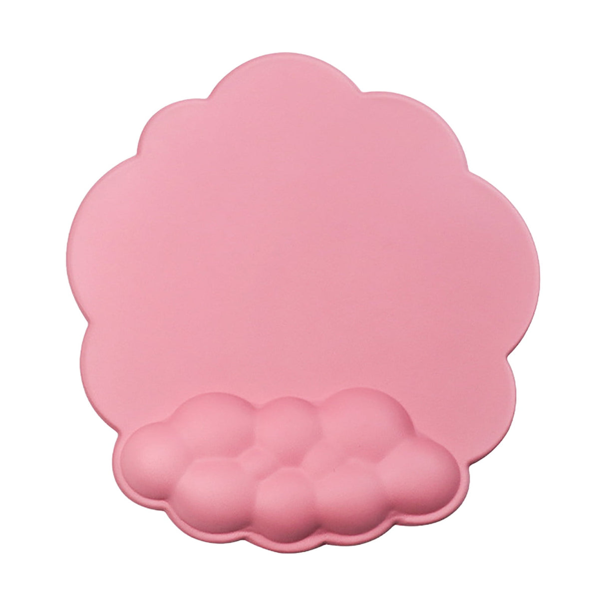 Ergonomic Mouse Pad with Wrist Support Cute Cloud Shape Wrist Pad Memory Cotton Keyboard Hand Rest Non Slip Wrist Pad Non-Slip Mousepad for Computer Laptop as the picture shows