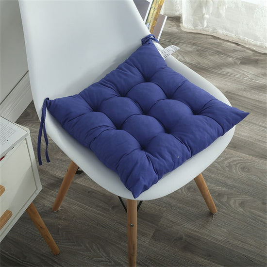 Chair Cushions Non-Slip Rocking Chair Cushion with Ties for Living Room Kitchen, Indoor Seat Cushion, 15X15 Inches A