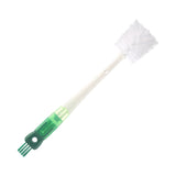 Bottle Brush, 14 Inch Long Handle Water Bottle Scrubbing Brush, Built for Cleaning Sport Bottles, Water Bottles, Coffee Mugs, Wine Decanters, Tea Kettles Green