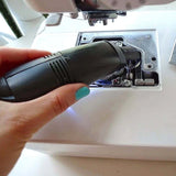 Desk Vacuum Cleaner Mini, Handheld Computer Keyboard Vacuum, Portable Small Cleaning Brush Clean Piano, Keyboard, Computer, Car Etc yellow, green, black, rose red