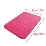 Soft Absorbent Bath Mat Non Slip Bathroom Rugs Quick Dry Washable Bathroom Rug for Home Bathroom Entrance Shower Floor 20 x 32 Inch Hot Pink