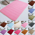 Soft Absorbent Bath Mat Non Slip Bathroom Rugs Quick Dry Washable Bathroom Rug for Home Bathroom Entrance Shower Floor 20 x 32 Inch Light blue