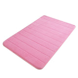 Soft Absorbent Bath Mat Non Slip Bathroom Rugs Quick Dry Washable Bathroom Rug for Home Bathroom Entrance Shower Floor 20 x 32 Inch Pink