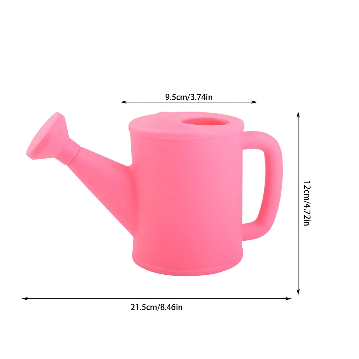 Watering Can 700ml Plastic Kids Watering Can Light-Weight Watering Can Indoor Plants for Artificial Plants Outdoor Garden Flowers Live Plants, Sturdy Gardening Watering Can for Kids Pink