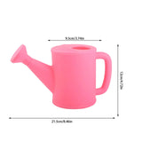 Watering Can 700ml Plastic Kids Watering Can Light-Weight Watering Can Indoor Plants for Artificial Plants Outdoor Garden Flowers Live Plants, Sturdy Gardening Watering Can for Kids Pink