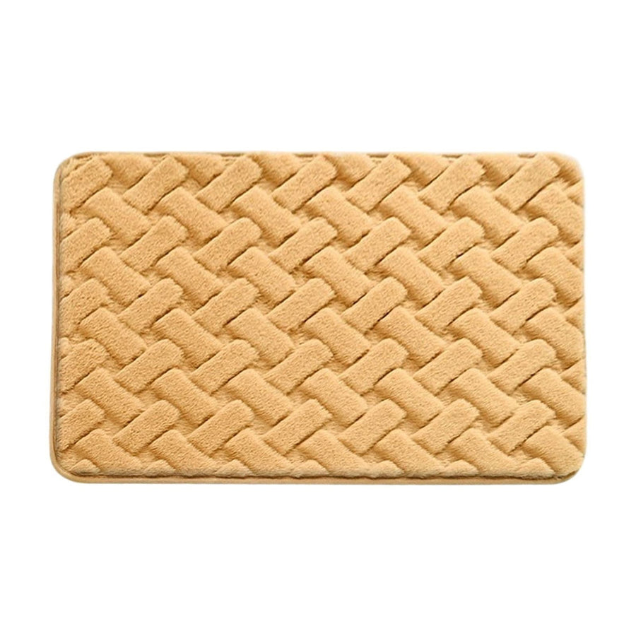 Bathroom Rugs, Extra Soft Absorbent Bath Rugs, 15.7"x23.6" Quicker Dry Washable Bath Mat for Bathroom, Tub and Shower, Non-Slip Bathroom Rug Yellow