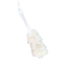 Back Scrubber for Shower, Soft Loofah with Handle, Fluffyies Loofah on a Stick, Exfoliating Shower Sponge with Handle, Bath Brush, Shower Sponge Loofah Back Scrubber Clear
