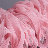 Back Scrubber for Shower, Soft Loofah with Handle, Fluffyies Loofah on a Stick, Exfoliating Shower Sponge with Handle, Bath Brush, Shower Sponge Loofah Back Scrubber Pink