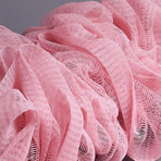 Back Scrubber for Shower, Soft Loofah with Handle, Fluffyies Loofah on a Stick, Exfoliating Shower Sponge with Handle, Bath Brush, Shower Sponge Loofah Back Scrubber Pink