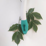 Butt Wiper Tool, Long Reachs Comfortable Wipe Toilet Aid, Wipe Assist for Toileting for Pregnant Woman, Obese, Elderly, Disability Green - Rear View