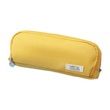 Pencil Case Large Capacity Pencil Pouch, Multi-layer Aesthetic Pen Bag, Sturdy Multifunctional Pencil Bag, Pencil Box, Sky Blue Yellow - Side View