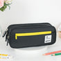 Pencil Case Large Capacity Pencil Pouch, Multi-layer Aesthetic Pen Bag, Sturdy Multifunctional Pencil Bag, Pencil Box, Sky Blue Z-2-Black