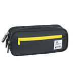 Pencil Case Large Capacity Pencil Pouch, Multi-layer Aesthetic Pen Bag, Sturdy Multifunctional Pencil Bag, Pencil Box, Sky Blue Z-2-Black