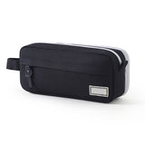 Pencil Case Large Capacity Pencil Pouch, Multi-layer Aesthetic Pen Bag, Sturdy Multifunctional Pencil Bag, Pencil Box, Sky Blue Z-3-Black - Front View