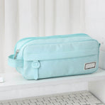 Pencil Case Large Capacity Pencil Pouch, Multi-layer Aesthetic Pen Bag, Sturdy Multifunctional Pencil Bag, Pencil Box, Sky Blue Z-3-Blue