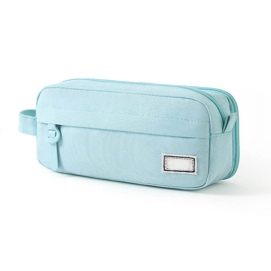 Pencil Case Large Capacity Pencil Pouch, Multi-layer Aesthetic Pen Bag, Sturdy Multifunctional Pencil Bag, Pencil Box, Sky Blue Z-3-Blue