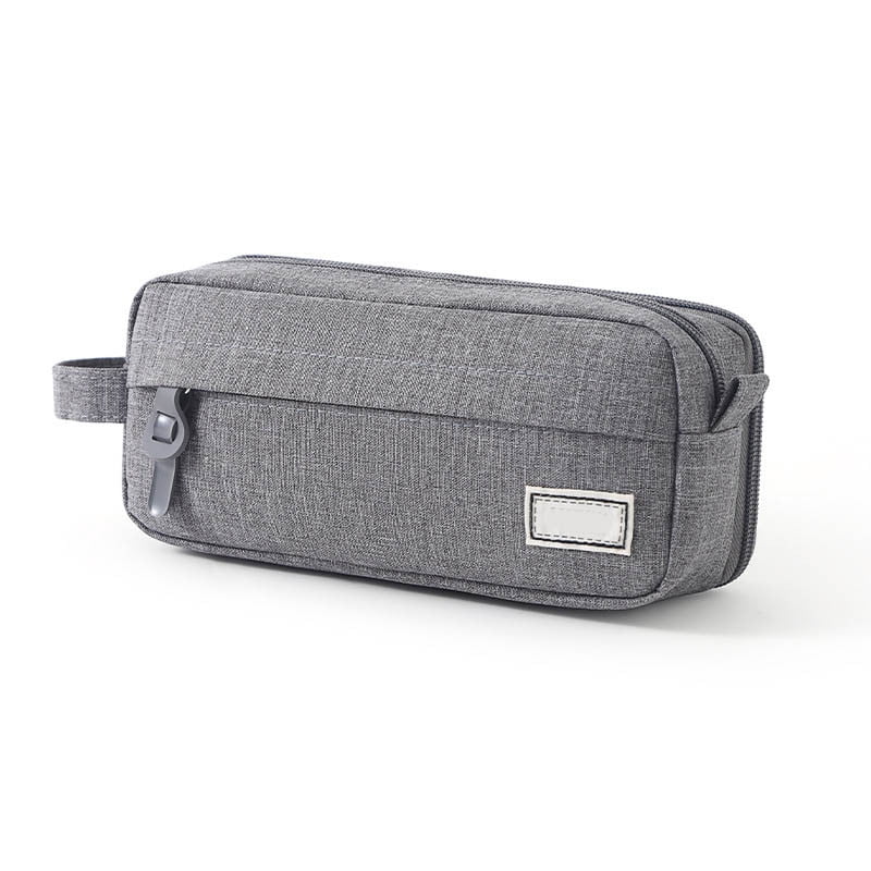 Pencil Case Large Capacity Pencil Pouch, Multi-layer Aesthetic Pen Bag, Sturdy Multifunctional Pencil Bag, Pencil Box, Sky Blue Z-3-Gray