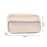 Pencil Case Large Capacity Pencil Pouch, Multi-layer Aesthetic Pen Bag, Sturdy Multifunctional Pencil Bag, Pencil Box, Sky Blue Z-4-Blue