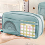 Pencil Case Large Capacity Pencil Pouch, Multi-layer Aesthetic Pen Bag, Sturdy Multifunctional Pencil Bag, Pencil Box, Sky Blue Z-5-Blue
