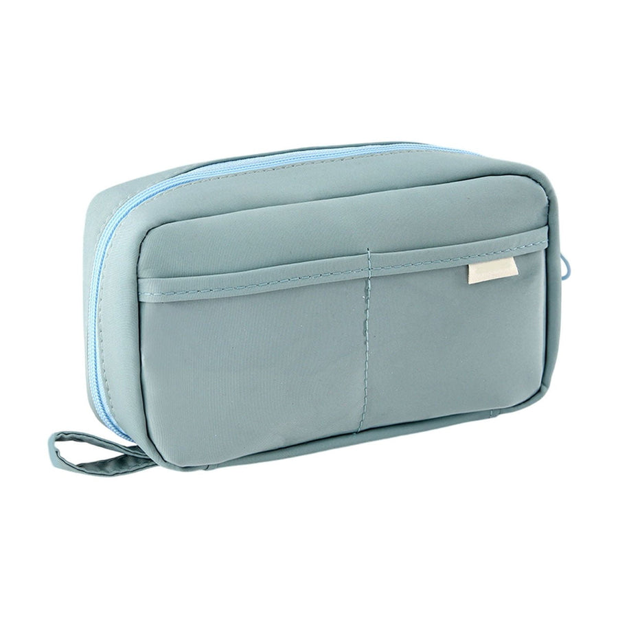 Pencil Case Large Capacity Pencil Pouch, Multi-layer Aesthetic Pen Bag, Sturdy Multifunctional Pencil Bag, Pencil Box, Sky Blue Z-5-Blue