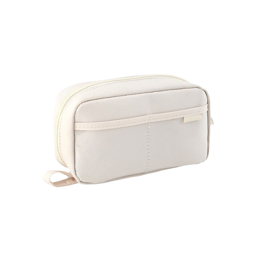 Pencil Case Large Capacity Pencil Pouch, Multi-layer Aesthetic Pen Bag, Sturdy Multifunctional Pencil Bag, Pencil Box, Sky Blue Z-5-White