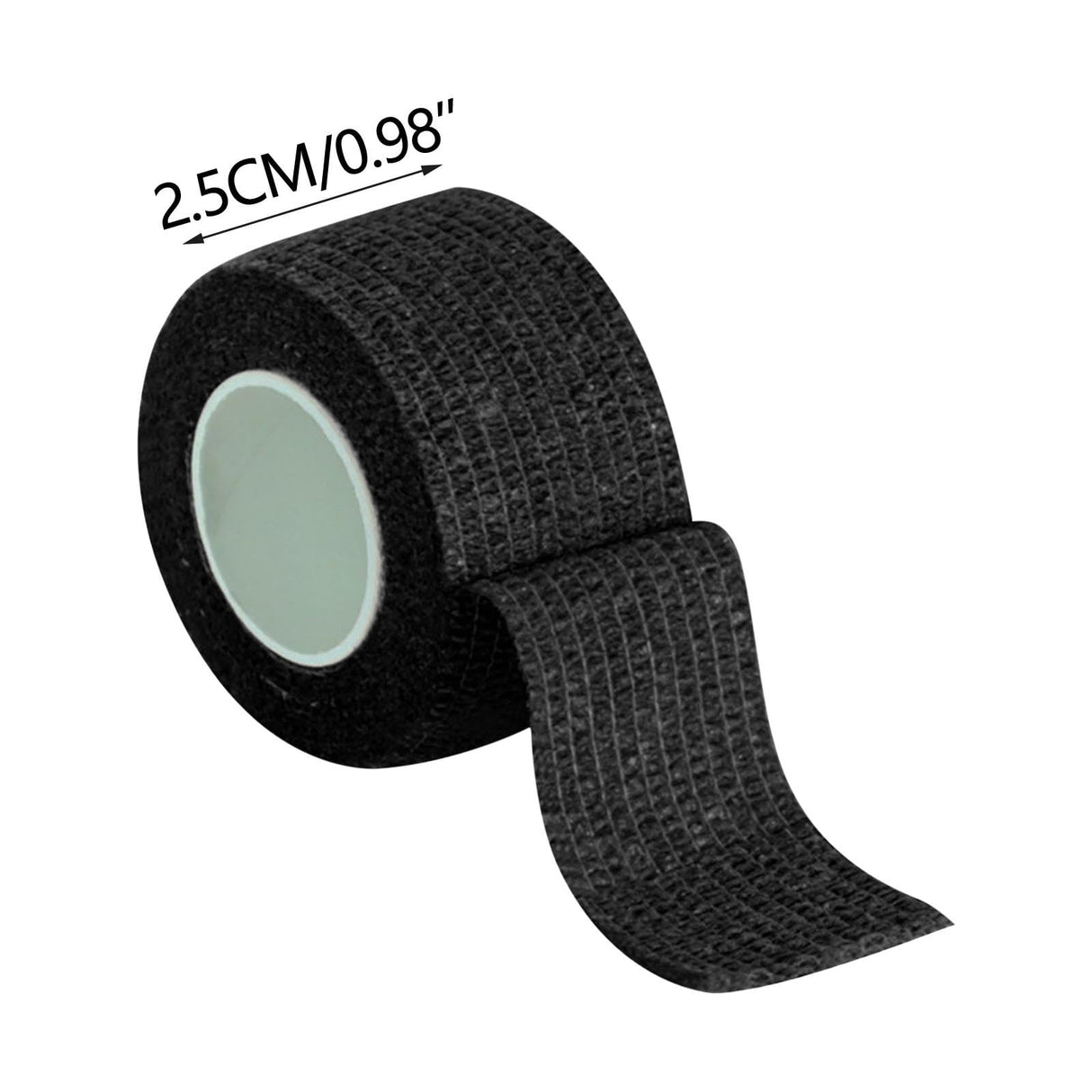 3 Rolls Kinesiology Tape, 3 Colors 1 Inch x 14.8 Feet Athletic Tape, Elastic Muscle Tape, Sports Tape, Thumb, Finger, Wrist, Ankle, Knee Tape for Exercise and Daily Use Black