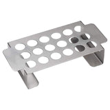 18 Hole Jalapeno Popper Holder for Grill, Grilling Accessories with Handle, Stainless Steel Barbecue Chili Pepper Grill Rack, BBQ Accessories silver