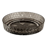 Multipurpose Lazy Susan Organizer - 360 Rotating Spice Rack Turntable for Kitchen Cabinet Storage & Table Top Display Gray