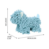 Hangable Towels Cute Dog Hand Towels, Highly Absorbent Kitchen Towels Soft Thicker Hand Towels for Bathroom Funny Cartoon Gifts for Women Kitchen Bathroom Decor, Blue Green