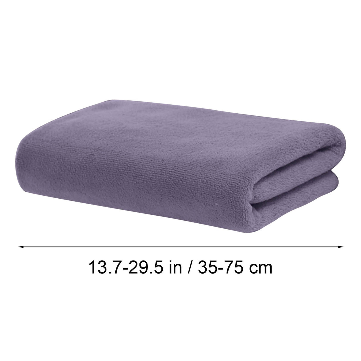 Microfiber Towel 29.5x13.8", 2 PACK Soft Lightweight Bath Towels Quick-Drying Towels Highly Absorbent Wash Cloths, Towels for Bathroom, Body, Gym, Shower, Hotel(White) A_#Gray【2pcs】