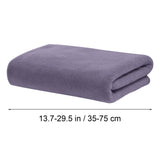 Microfiber Towel 29.5x13.8", 2 PACK Soft Lightweight Bath Towels Quick-Drying Towels Highly Absorbent Wash Cloths, Towels for Bathroom, Body, Gym, Shower, Hotel(White) A_#Gray【2pcs】