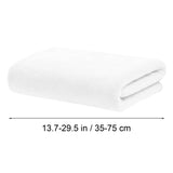 Microfiber Towel 29.5x13.8", 2 PACK Soft Lightweight Bath Towels Quick-Drying Towels Highly Absorbent Wash Cloths, Towels for Bathroom, Body, Gym, Shower, Hotel(White) A_#White【2pcs】