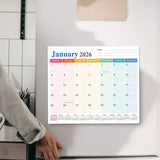 Magnetic Calendar for Refrigerator 2026-2027, 12x10