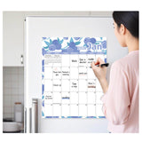 Magnetic Calendar for Refrigerator 2026-2027, 12x10" 18 Month Runs Monthly Fridge Calendar Magnet from Jan 2026 to Jun 2027 for Home School Office Blueberry