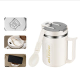 Insulated Coffee Mug, 20oz Stainless Steel Tumbler with Slider Lid Travel Coffee Cups with Handle for Camping Office Home,ZG_#Coffee