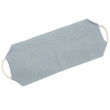 Exfoliating Back Scrubber with Handles, 17.7 Inch Double-Sided Back Exfoliator Body Scrub Towel, Exfoliating Washcloth Bath Tool for Use in Shower, Back Washer to Clean Your Skin for Women Gray