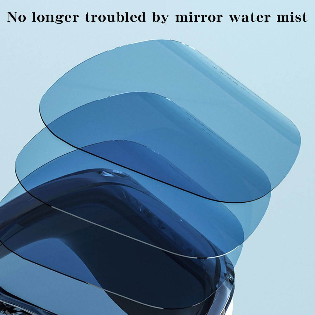 Large Frame Swim Goggles for Adults - Electroplated Anti-Fog HD Myopia Swimming Goggles with Adjustable Nose Cover, Leak-Proof Seal for Men & Women, Pool & Open Water by 15_Anti-Glare Swimming Goggles Adult_BU
