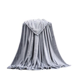 Bath Sheets Towels for Adults 19.6x27.5 Inch Super Absorbent Soft Plush Pool Towel, Bath Towel Bath Sheets for Bathroom Pool Beach Gray#S - Front View