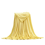 Bath Sheets Towels for Adults 19.6x27.5 Inch Super Absorbent Soft Plush Pool Towel, Bath Towel Bath Sheets for Bathroom Pool Beach Yellow#S