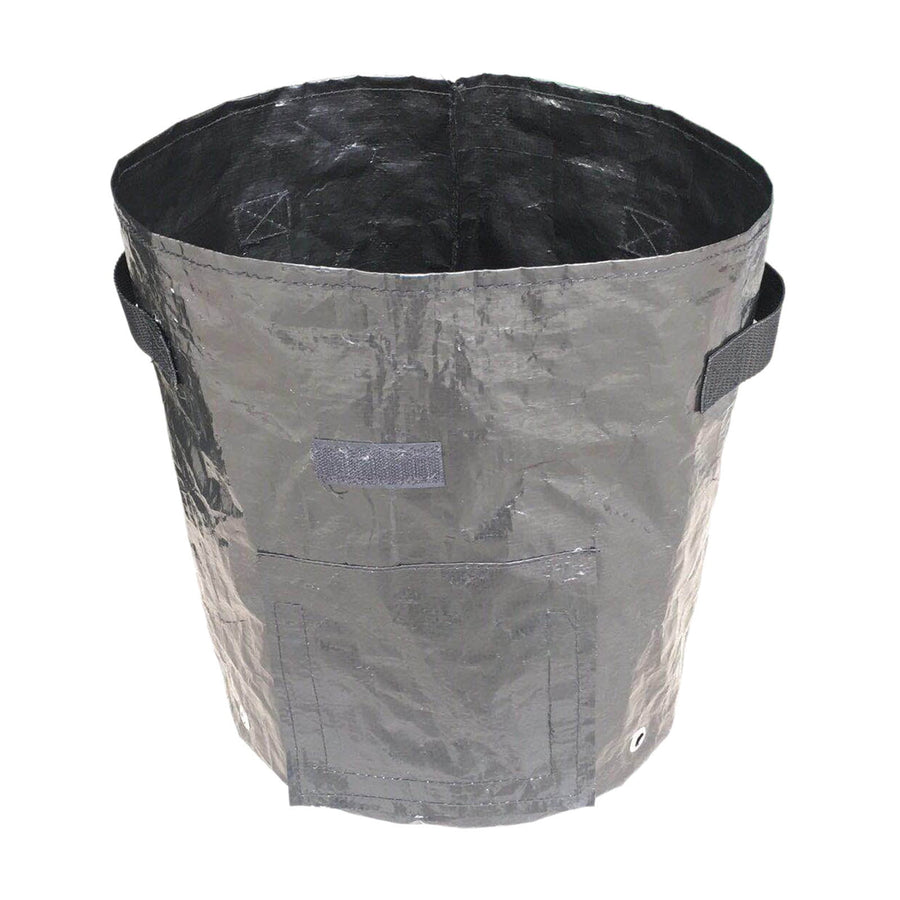 34x35cm Potato Grow Bag with Side Window & Handles 14" x 18" Black#3