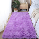Rugs for Bedroom Ultra Soft Modern Area Rug Living Room Rug, Rug Home Room Plush Carpet Decor Bedroom Rugs Purple