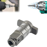 Drill Bit ! Conversion Head for Electric Screwdriver Pin Converter Shaft Adapter for Cordless Impact Block Driver Power Wrenches Chuck System Spindle Electric Hammer AA - Front View