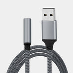 Usb To 3.5Mm Jack Audio Adapter,External Sound Card Usb-A To Audio Jack