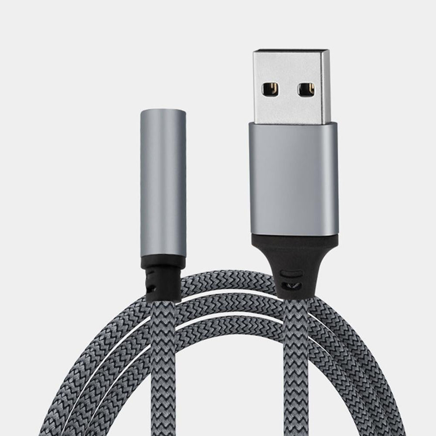 Usb To 3.5Mm Jack Audio Adapter,External Sound Card Usb-A To Audio Jack