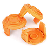 Spool Cap Cover for Worx,Trimmer Replacement Spool Cap Covers for Worx,Suitable for Worx Weed Eater (3 Pack) - Side View