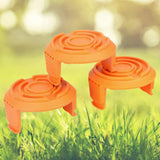 Spool Cap Cover for Worx,Trimmer Replacement Spool Cap Covers for Worx,Suitable for Worx Weed Eater (3 Pack) - Extra Image