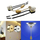 2pcs Universal Ceiling Fan Wall Light Replacement Pull Chain Cord Switch Control M5B2 - Front View